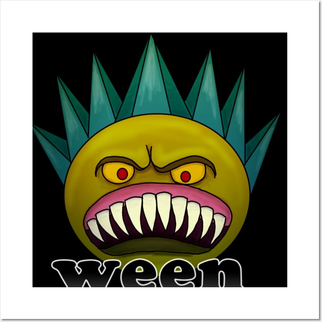 Ween Evil Boognish Wall Art by brooklynmpls